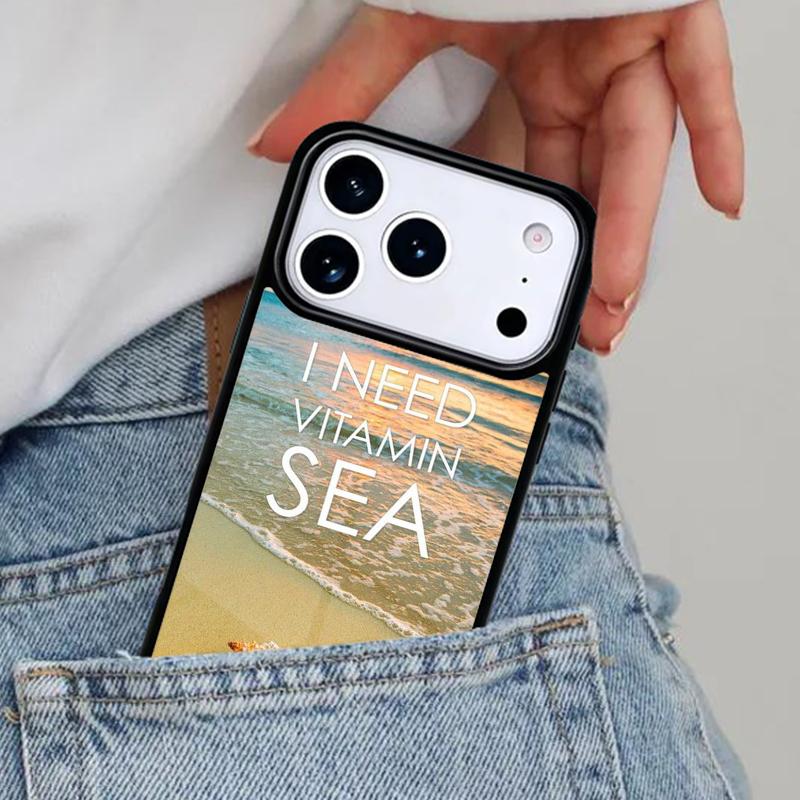 Summer Beach Love Phone Case for iPhone 17ProMax 12 13 14 15 16e 17 Pro Max Plus Air Cover