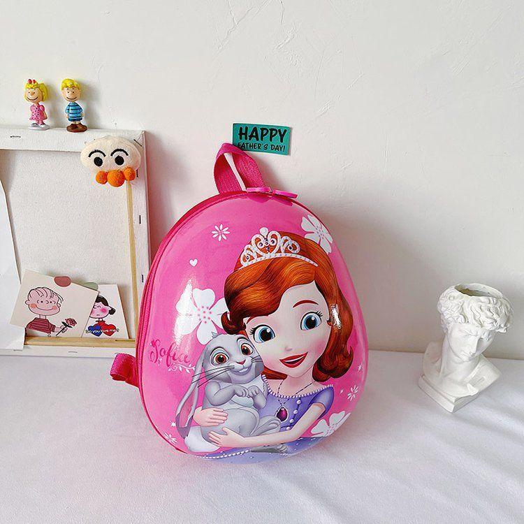 Kids Backpack Cartoon Polyester Breather Waterresistant School Bag For Toddlers And Girls