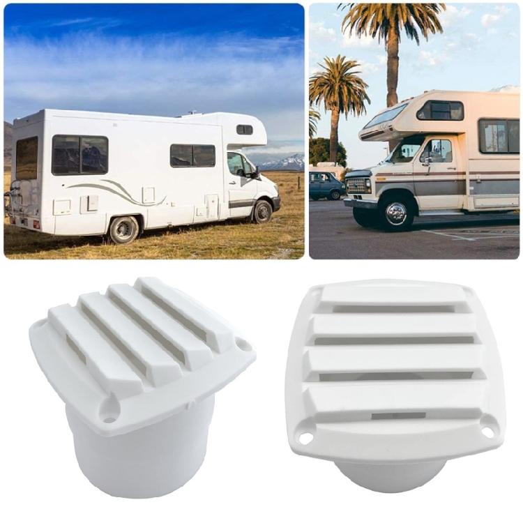 RV Louver Exhaust Fan Waterproof Plastic Air Vent Outlet for Motorhome RV