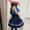 Kawaii Japonés Anime Disfraces de Conejito Mujeres Love Live Cosplay Espectáculo de Animación Dulce Lolita Conejo Juego de Rol Fiesta Escenario Ropa