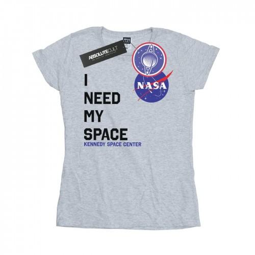 

NASA Womens/Ladies I Need My Space Cotton T-Shirt XXL білий