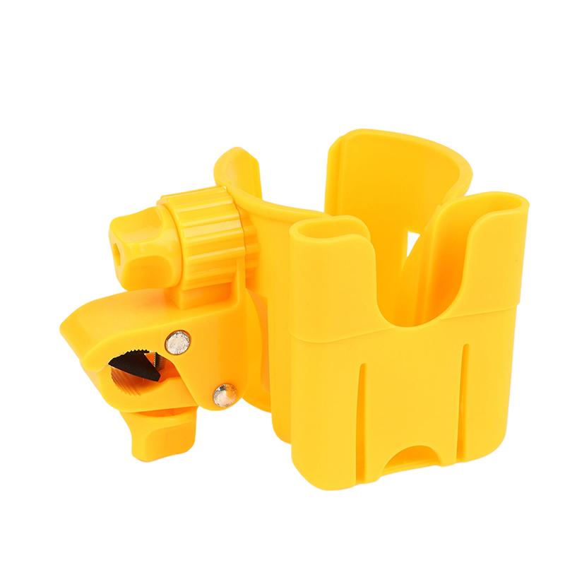 1 Piece Universal Bottle Holder 2-In-1 Stroller Water Cup Holder With Phone Holder For Wheelchair Toddler Diy Accessories