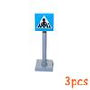 Non-Toxic Moc City Traffic Road Signs Signal Light Building Block Bike Bicycle Scooter Motorcycle Vehicle Scene Construction Accessories