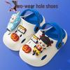 Nezha Cartoon Summer Slippers for Kids - Non-slip Closed-toe Soft Sole for Boys and Girls