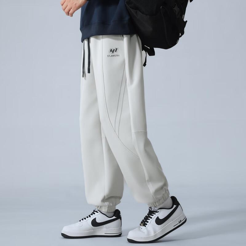 Men's Casual Straight-Leg Drape Pants