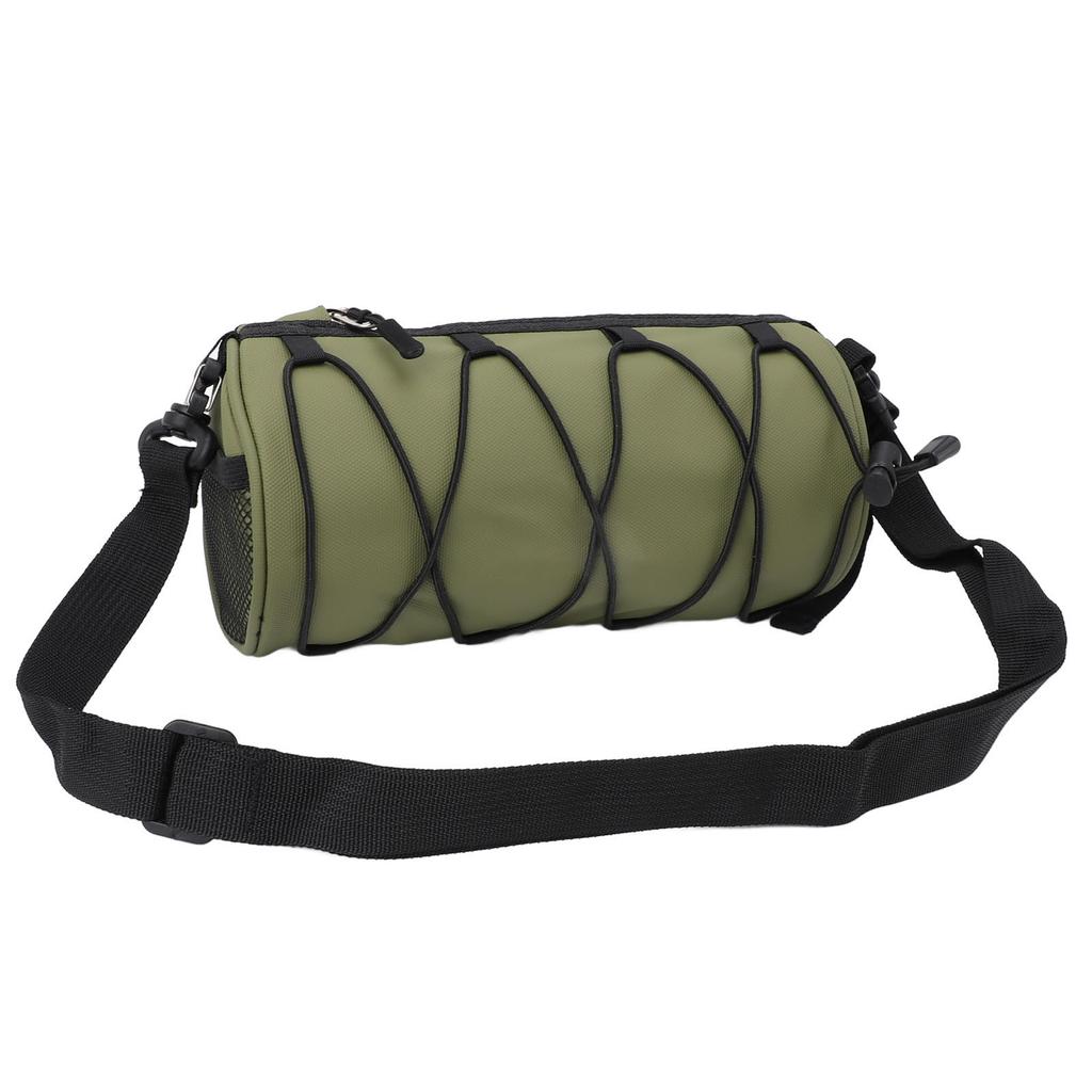 Sac de Cadre Avant de Vélo Multifonctionnel Grande Capacité Forme Cylindrique Pliant Tube Supérieur Sac de Vélo Vélo