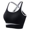 Color Bump Lauf-Sport-BH Fitness Stoßdämpfender Yoga-BH Crossback-Sport-BH Damen
