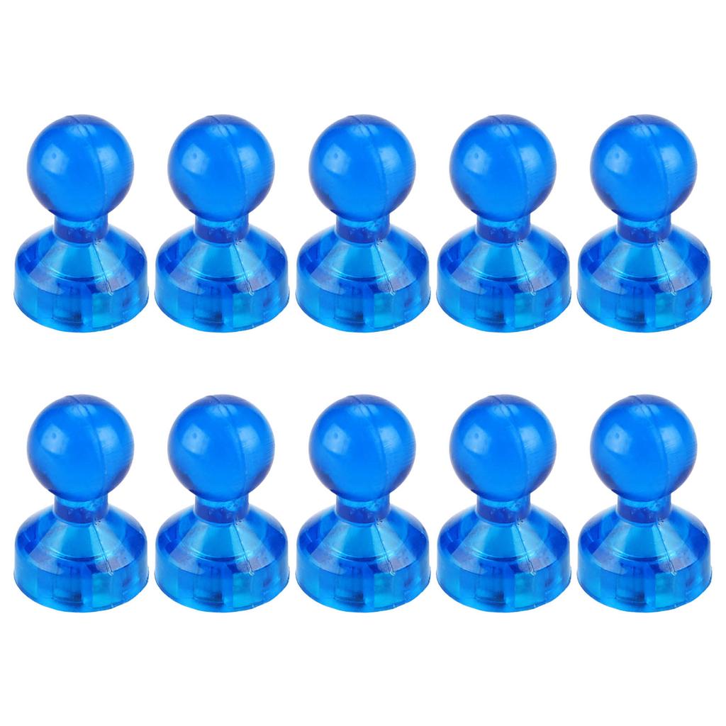 10 Stück bunte magnetische Pinnnadeln Whiteboard-Magnete Mini-Kartenmagnete starker magnetischer Kühlschrankmagnet Bürobedarf