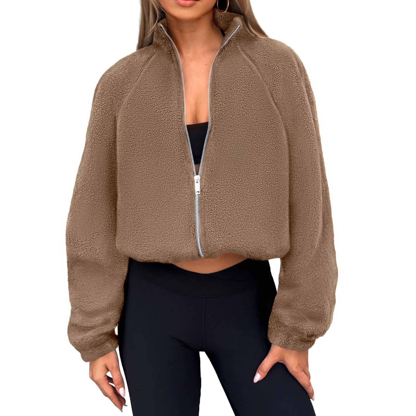 

Женский модный короткий тренч с воротником-стойкой, двубортный, с поясом, подчеркивающим талию L