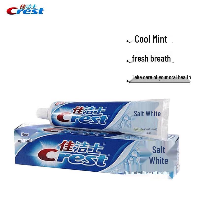 

Crest Cool Mint Salt Whitening & Anti-Cavity Toothpaste