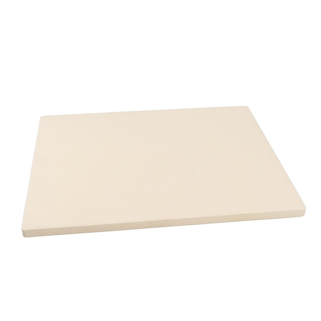 Rectangular Pizza Stone 12x15in Uniform Heat Distribution Easy To Clean Cordierite Baking Stone for
