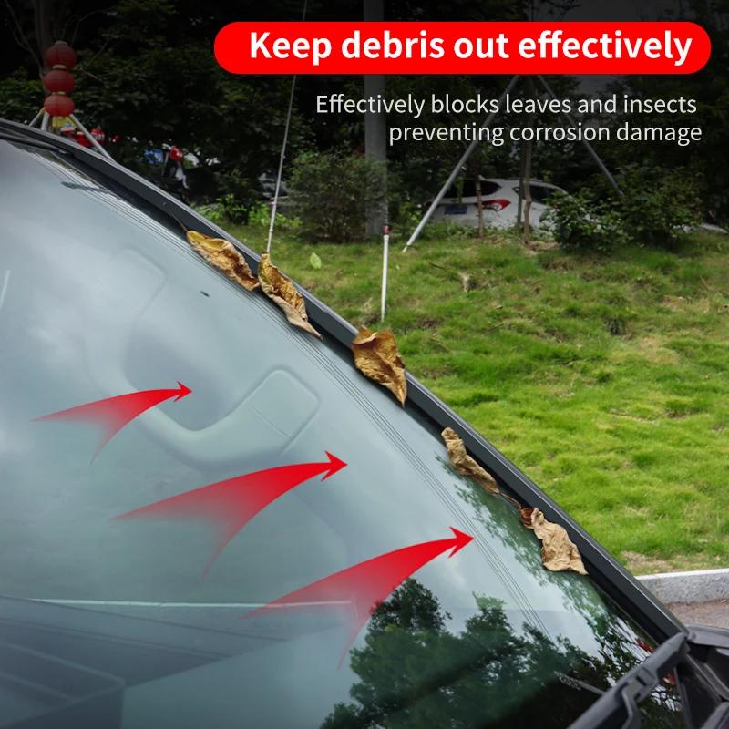 Front windshield sealing strip,For 2021-2026 Land Cruiser LC300,Lexus LX600 Sound insulation Dustproof Rubber strip Accessories