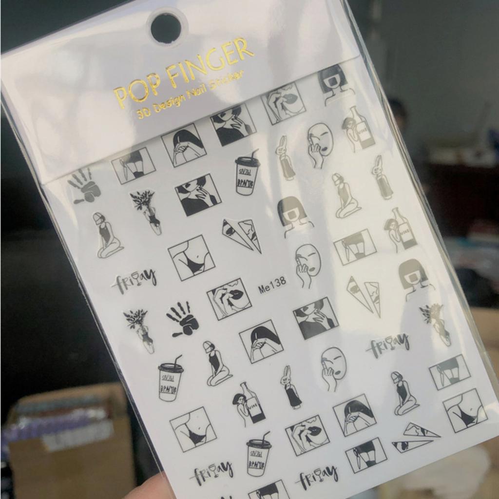 Practical Manicure Sticker Multipurpose Good Nail Transfer Sliders Ornament