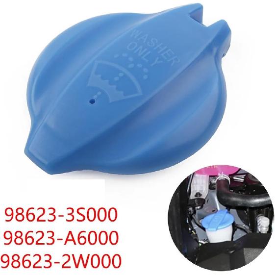 98623-3S000 Car Windshield Wiper Washer Fluid Reservoir Tank Cap Lid Fit for Hyundai Sonata Santa Fe Fit for Genesis Grandeur Kona Fit for Kia