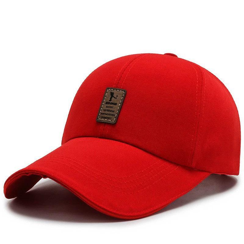Spring And Autumn Hat Men'S Extended Brim Baseball Cap Outdoor Men'S Fishing Cap Sunshade Sunscreen Sports Cap Cap