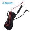 2.5mm 6M/10M Aux Extension Cable Usb 5Pin Recorder Car Rear View Backup Camera Auto Car Camera Filter Reverse Extension Cable