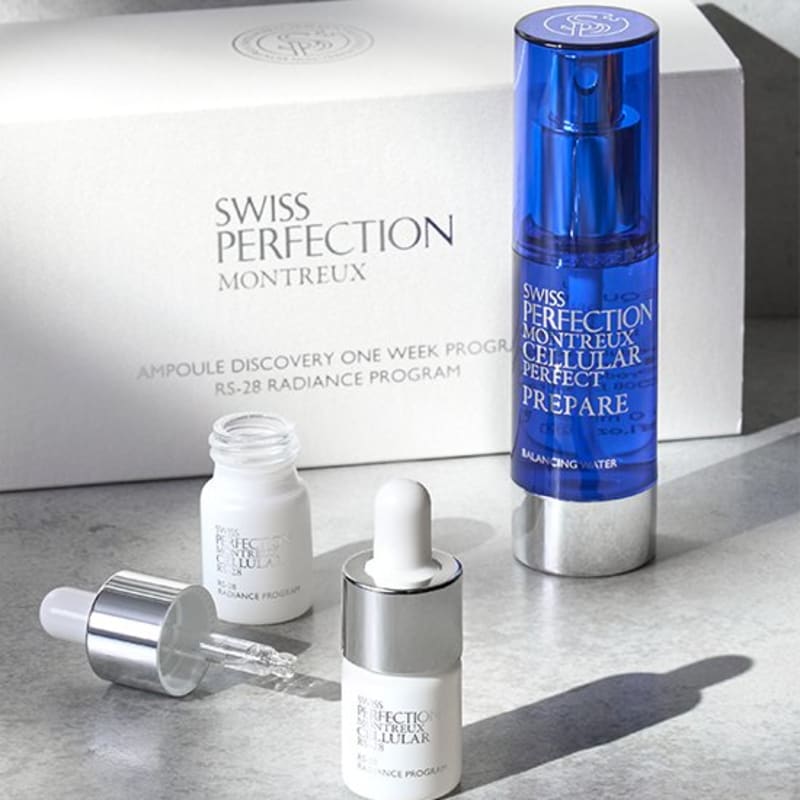 

[Swiss Perfection] Открытие ампул 1-недельная программа - Программа сияния RS28 (подсветка)