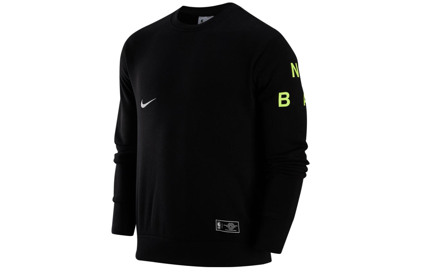 Nike NBA TEAM 31 COURTSIDE Logo Sweatshirt Black DR9125-010 S
