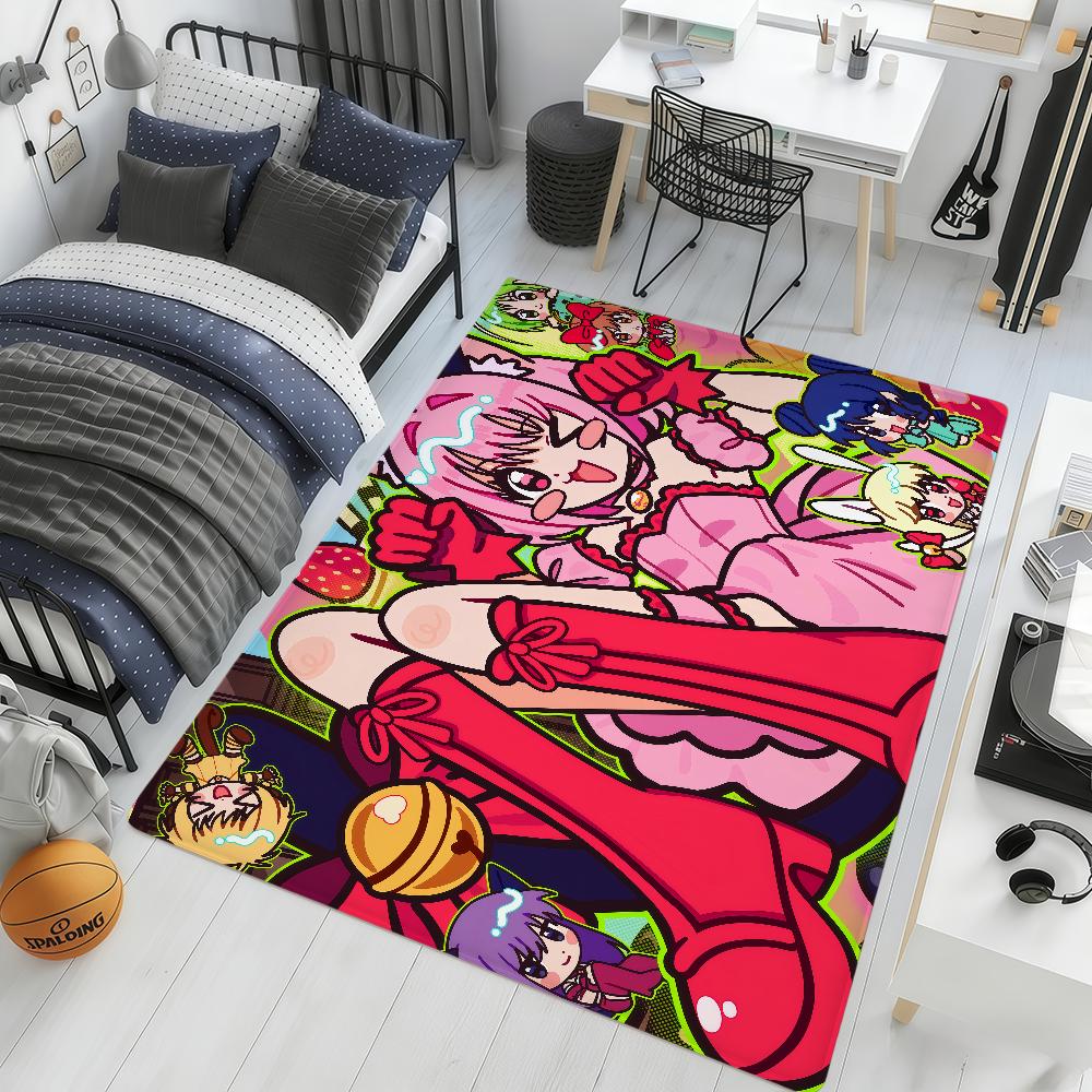 

cartoon cute classic T-Tokyo Mew Mew Doormat hogar Bedside Rug Kitchen Bath Floor Mat Hallway Balcony Carpet Entrance Decor Home 40cm x 60cm