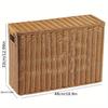 Weaving Storage Basket Wall Corner Storage Laundry Basket Household Balcony Dirty Clothes Basket Easter Baskets
