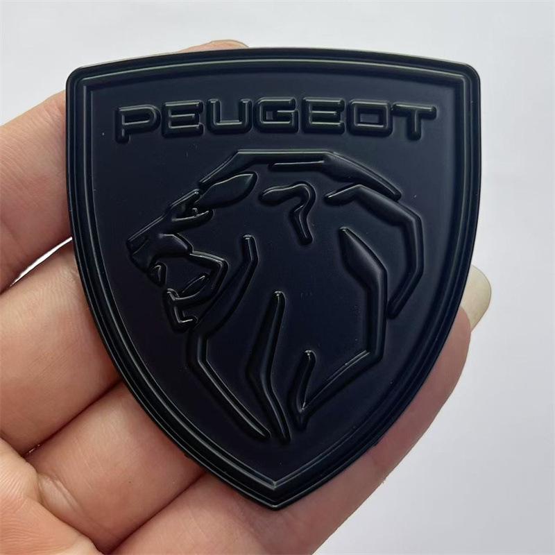 Наклейка з логотипом автомобіля Peugeot: Модифікація персоналізації для щитка, багажника та боковин