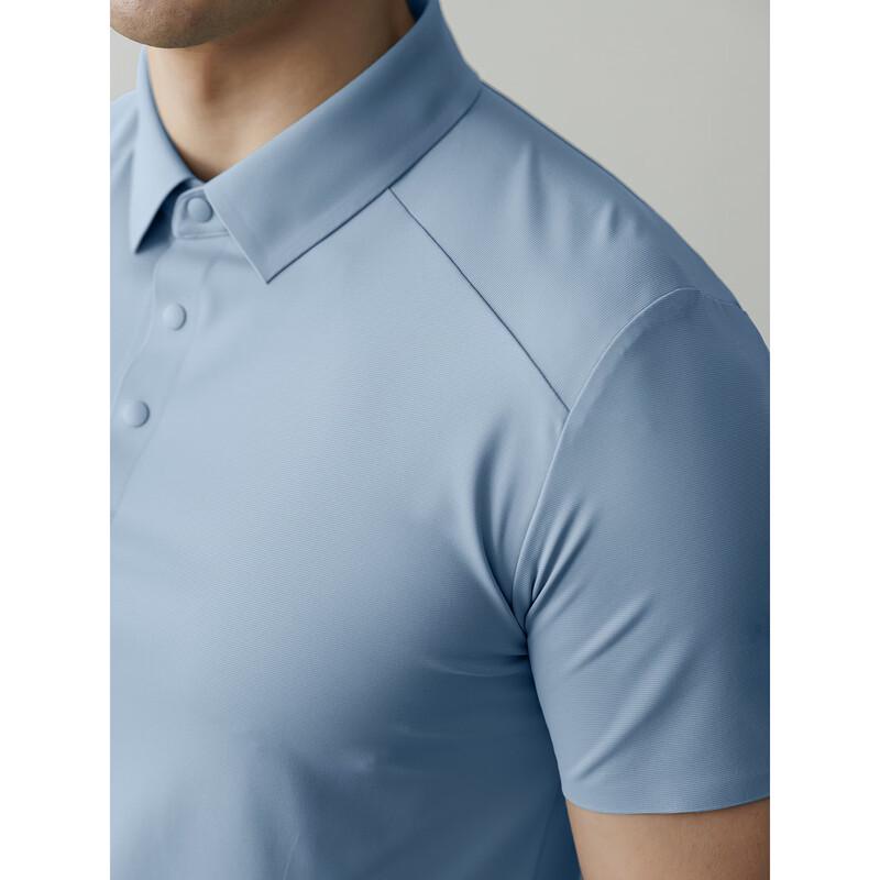 Hengyuanxiang Herren Kühlendes Kurzarm-Poloshirt
