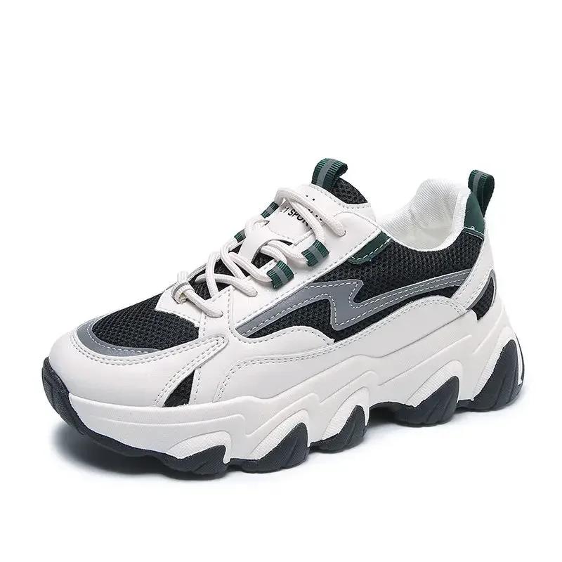 Sports High on Platform Sneakers Korean Athletic Shoes for Women 39 Stylish Sale Aesthetic H Casual 2024 New A In Woman Footwear