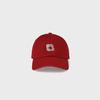 Flower Ball Cap Burgundy