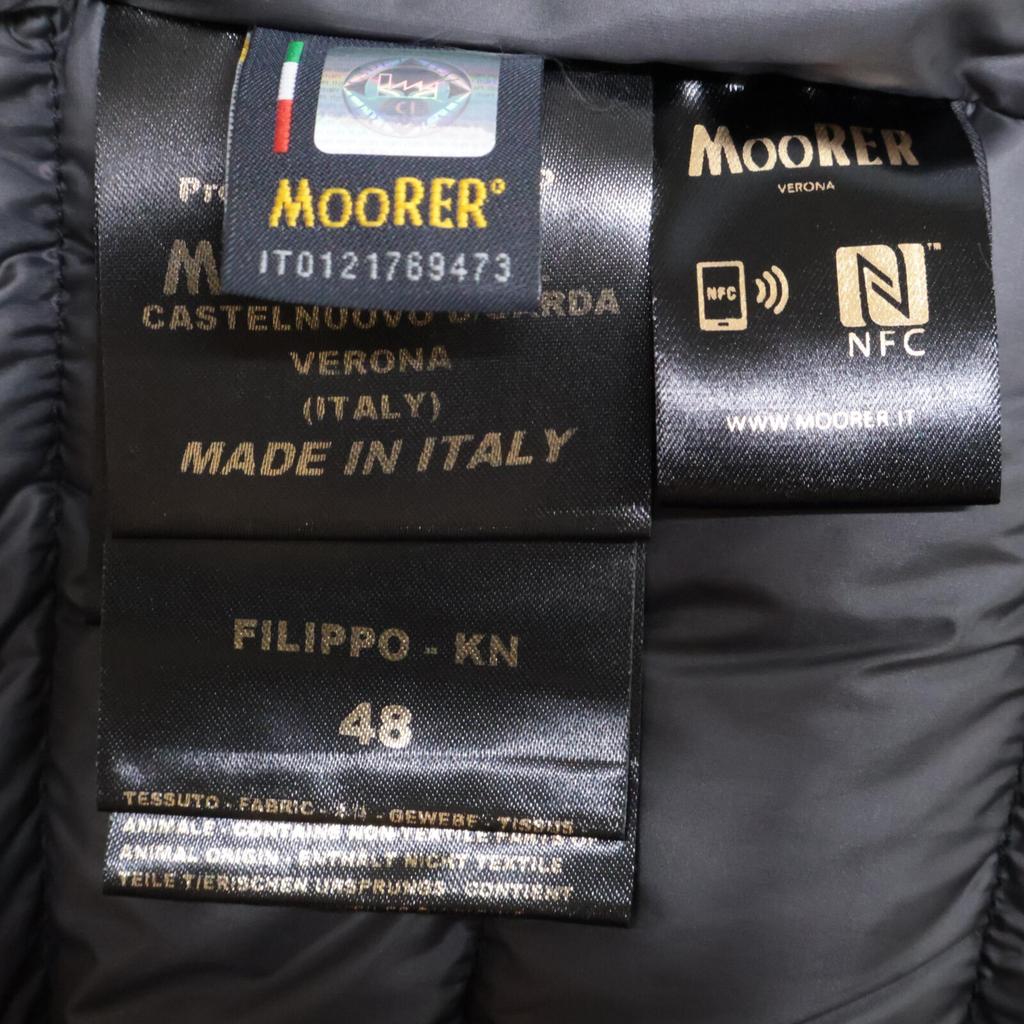 MOORER FILIPPO-KN down jacket Jacket 48 blackUsed
