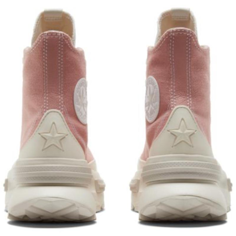 Converse Run Star Legacy Trendy Vintage Platform High Top Espadrilles Unisex Sunset Pink