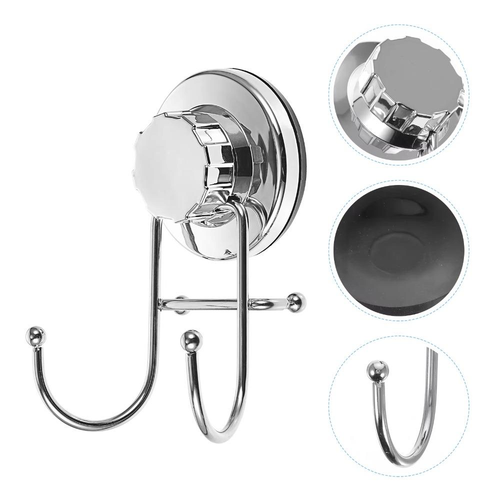 For Hanging Kitchen Bathroom Supplies Easy To Install L9BE Vacuum Suction Cup Hooks Towel Racks Wall Hook Toilet Paper Hanger