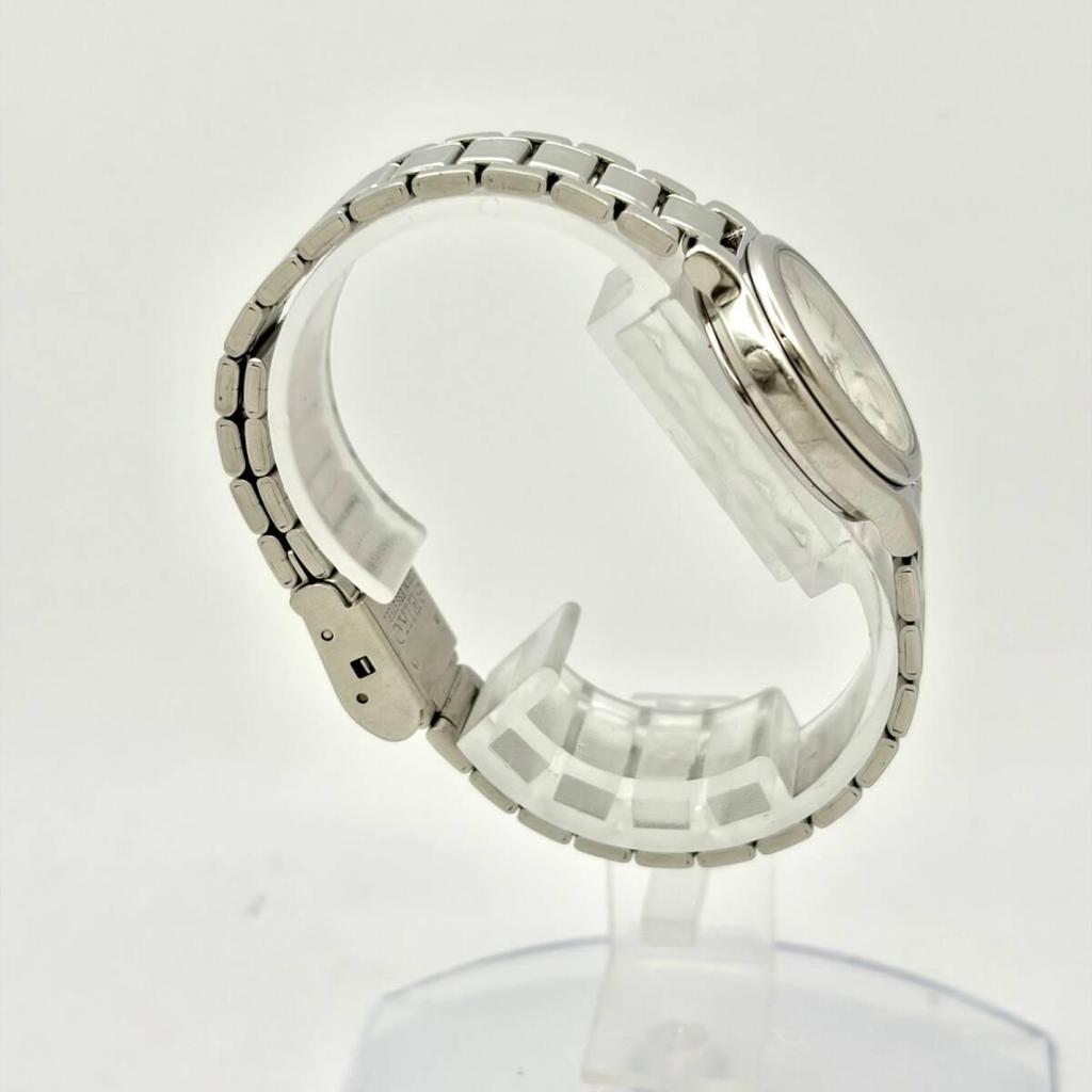 Used [New Battery] SEIKO SPIRIT Ladies Watch Silver 7N01-6A80 420029 Genuine Belt