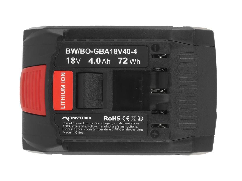 18V 4.0Ah Battery for Bosch BGA