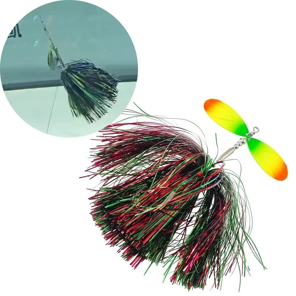 45g Bucktail Spinner Bait Bucktail Design Musky Spinner Bait Fishing Spinner Bait Fishing Lures