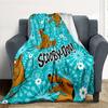 1PC Scooby-Doo Pattern Outdoor Blanket Lightweight Flannel, Soft & Warm, All-Season Use for Sofa, Outdoor018