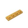 Non-Toxic Moc 10Pcs 3710 Plate 1X4 Building Blocks Kit High-Tech Board Light Panel Bricks Particle Idea Toys Children Birthday Kid Gifts