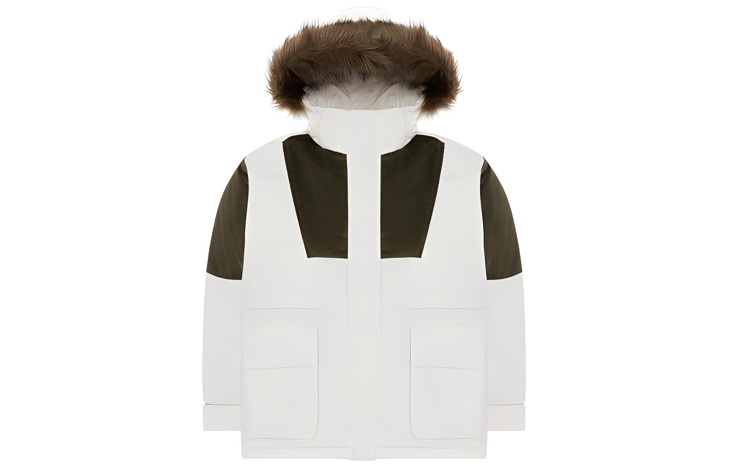 New Balance Down Jackets Women s White Hooded Moderate Other NPA43122-CRE XL