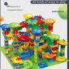 88-514PCS Marmorbahn Lauf Blöcke Labyrinth Kugelbahn Spielzeug Kompatibel Stadt Bausteine Trichter Rutsch Blöcke Spielzeug DIY Bausteine Spielzeug