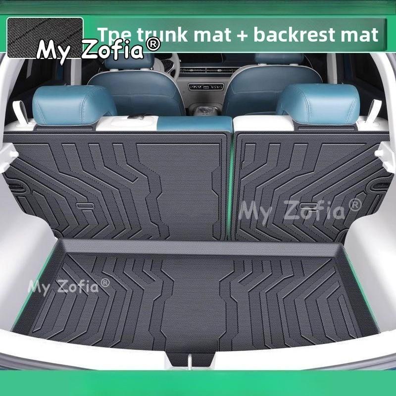 For GWM Ora 5 2025 2026 2027 All Weather Full Coverage TPE Car Trunk Mat Odorless Flexible Rear Cargo Liner Use Accessories