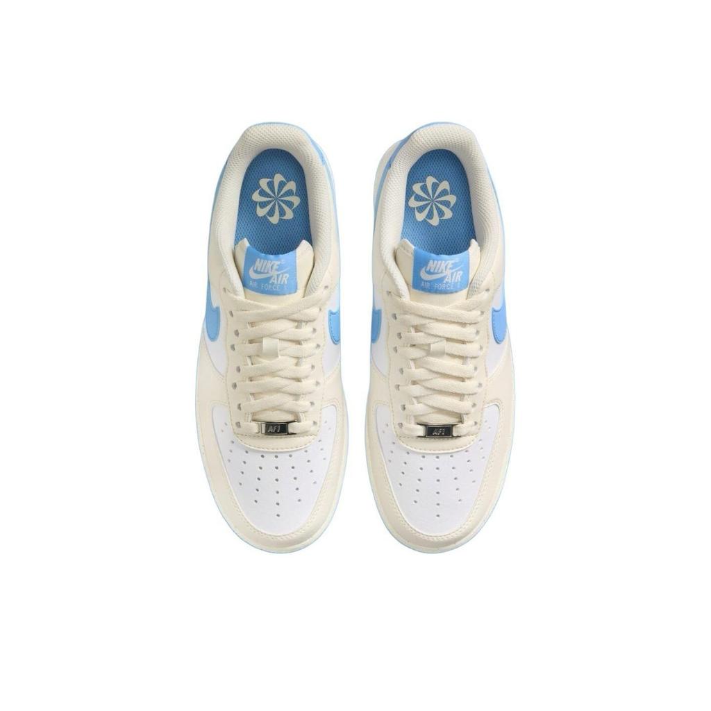 Nike  Air Force 1 07 Next Nature Pale Ivory University Blue Women Sneakers Cream Sail DC9486-110