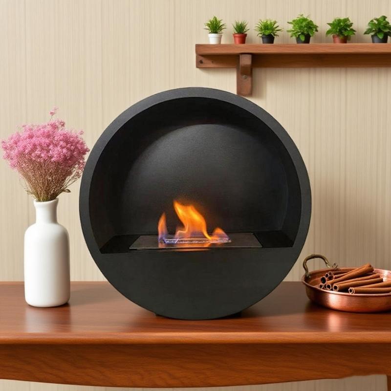 Alcohols Fireplaces Heater Quick Assembly Contemporary Room Fireplaces Energy Efficient Heater for Living Room Decoration