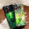Cartoon Ben 10 Plating Phone Case For Iphone 16 17 Pro Max Air 16E 14 15 Plus 12 13 Mini Anti-Fall Airabag Cover