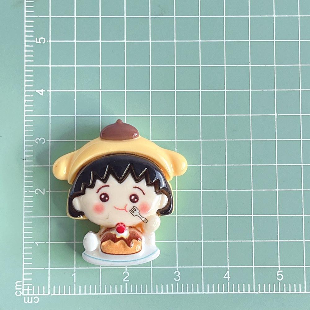 Diy Craft Accessories Lovely Cherry Girl Resin Pieces Creamy Gel Hair Accessories Cup Embellishment Pendant Shoe