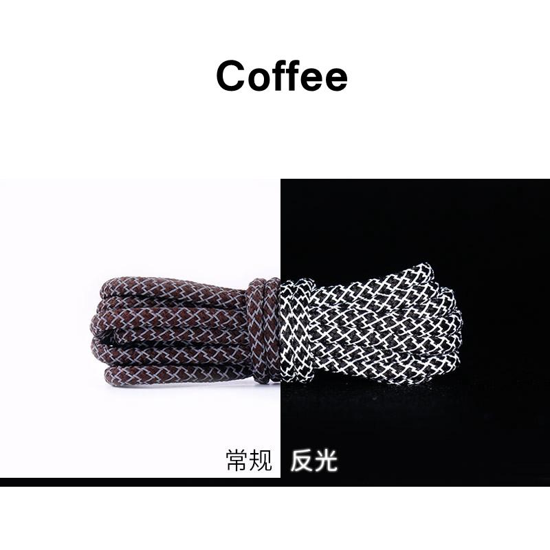 1 Pair NEW Reflective Sports Shoelace Round Rope Rhoelace Rtrong Light Shoelace Durable Shoelace Rope Length 100/120/140/160CM