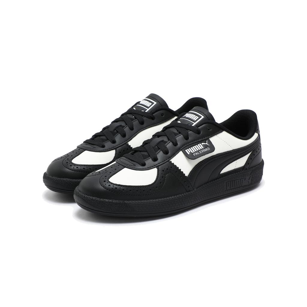 Puma Fashionable Comfortable Versatile Low-Top Casual Shoes Unisex Sneakers Black White 399684-02