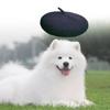 Pet Dog Beret Wool Yard Hat Dog Decoration Hat Comfortable Costume Durable
