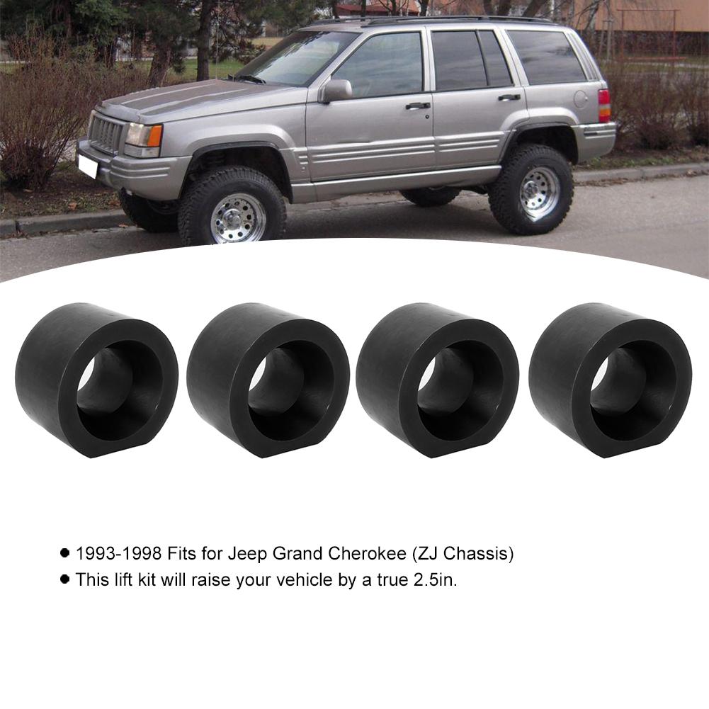 Kit de nivelare a distanțierului față-spate de 2,5 inch, potrivit pentru Jeep Wrangler 1997-2006