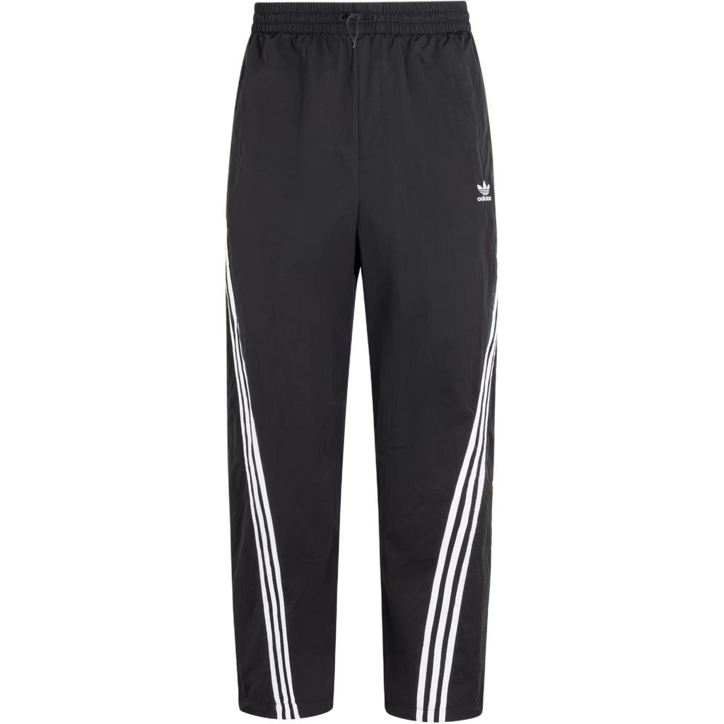 Adidas Originals Ss25 Track Pant Logo Stripe Sports Casual Pants Men Pants Black KC3132