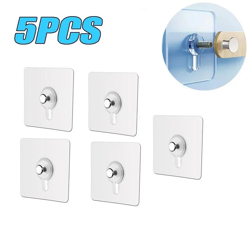 Strong Adhesive Wall Hook Without Piercing Picture Hanger Self-adhesive Wall Hangers Without Holes for Frame Poster Photo Clock