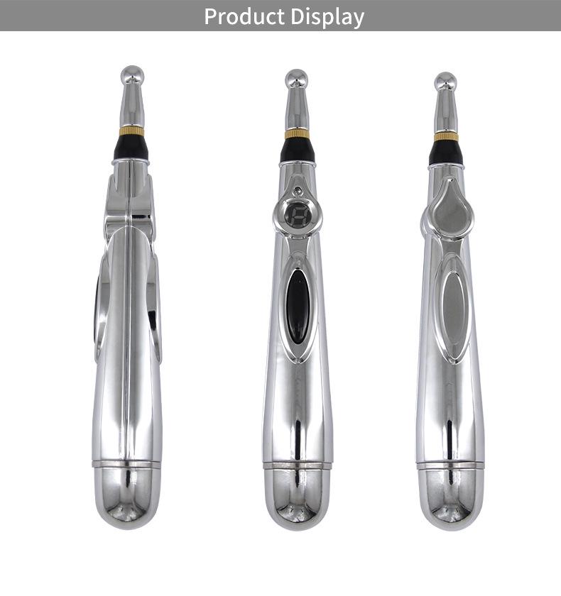 Acupuncture Meridian Energy Pen: Automatic Point Finder & Electronic Pulse Massager for Acupressure and Health Care.